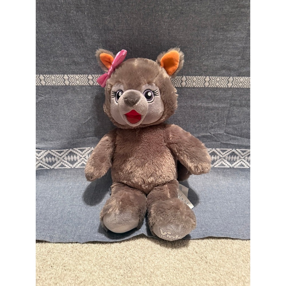 Violet the wolf build a bear plush